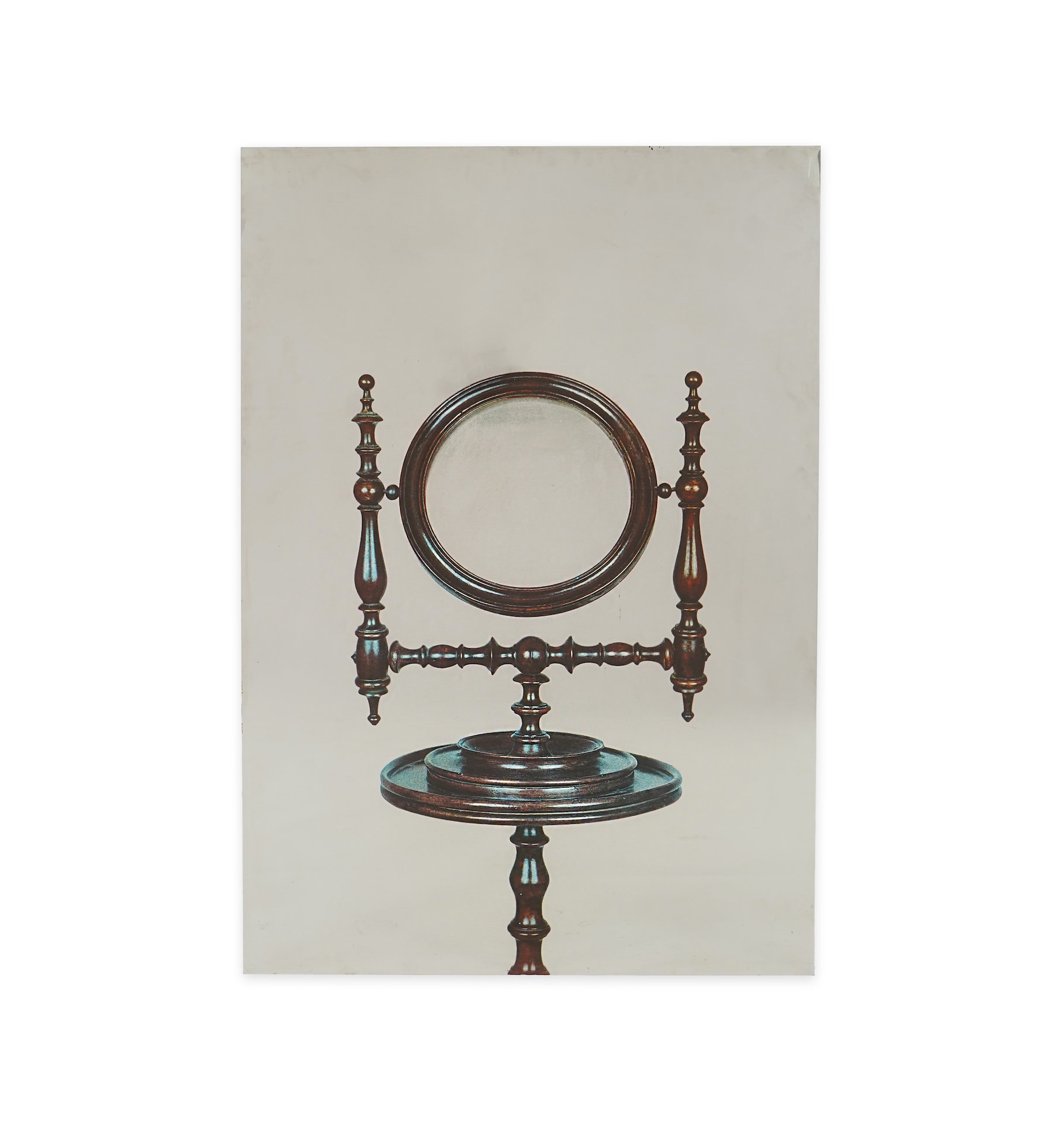 Michelangelo Pistoletto, Italian b. 1933, 'Specchio da Toilette (Toilet Mirror)'